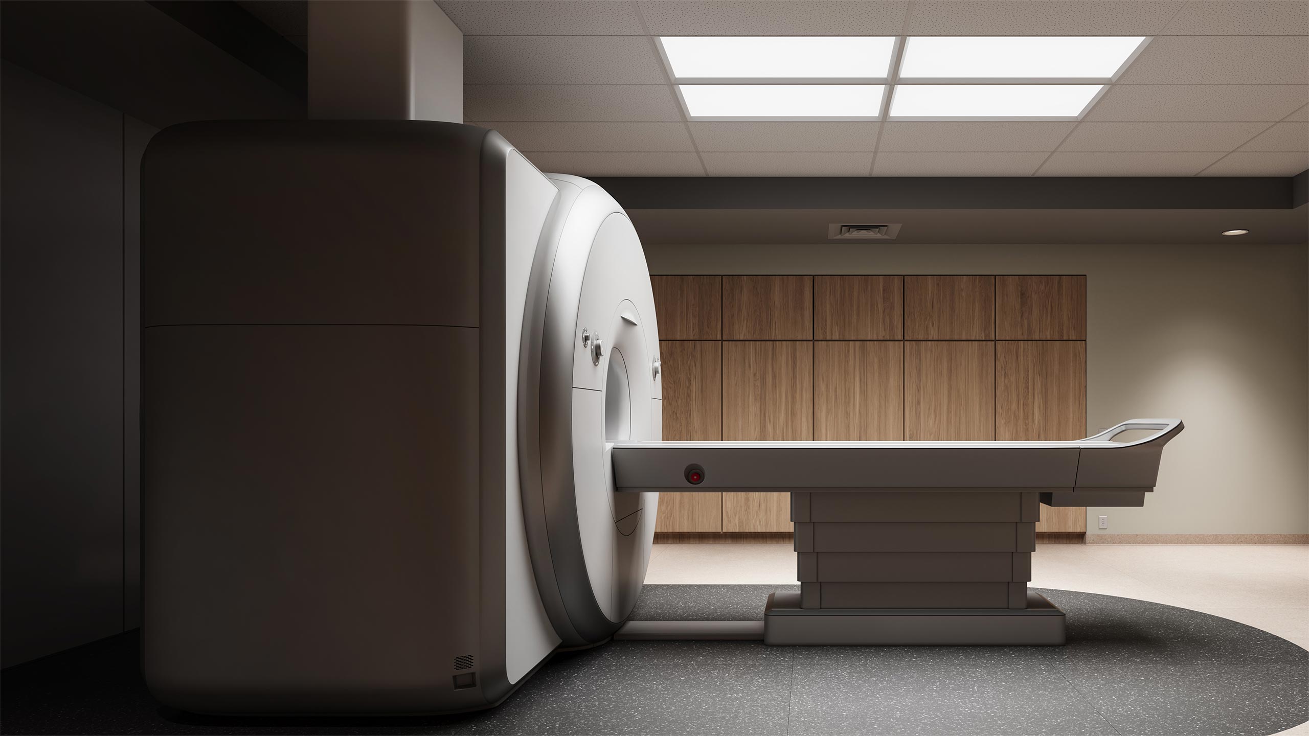 MRI room with Nightingale ambient lighting 